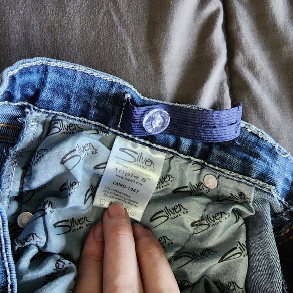 Silver Cairo Jeans - Picture 4 of 5